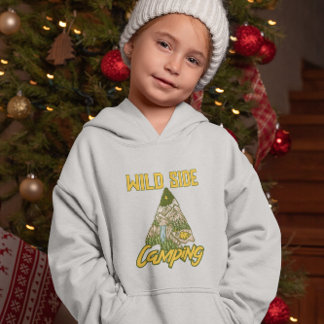 Wildseitenwald Zelt-Camping Hoodie