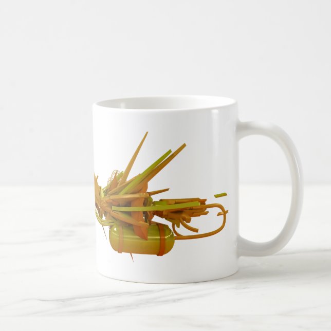 wildstyle 3d Graffiti-Tasse Kaffeetasse (Rechts)