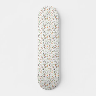 Wildtier mit Dschungelbaum-Muster Skateboard