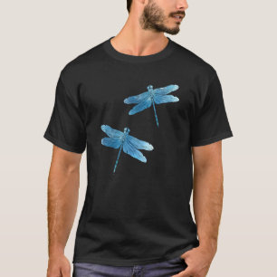 Wildtier Tier Natur Entomologie Insekt Libelle T-Shirt