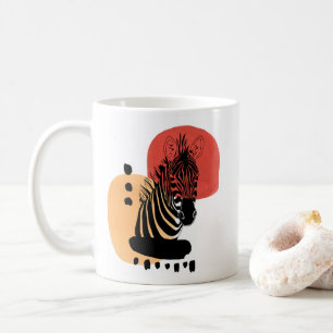 Wildtier Zebra Kaffeetasse