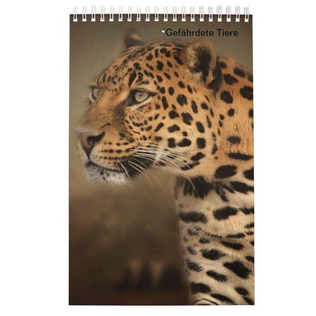 Wildtiere als Kalender (Titelbild)