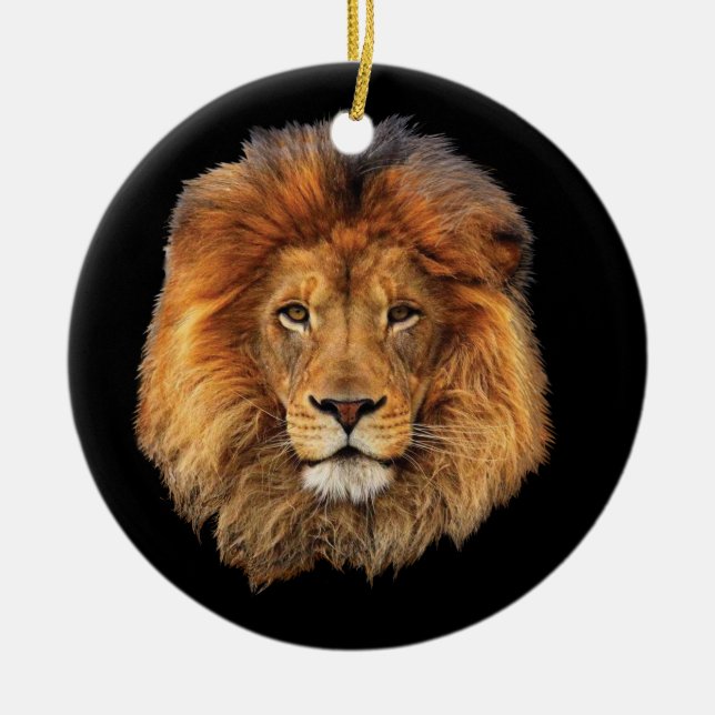 Wildtiere aus Afrika Totasche Keramik Ornament (Vorne)