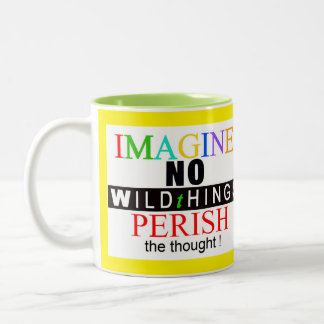 Wildtiere - BILDER - gefährdete Tiere - Zweifarbige Tasse