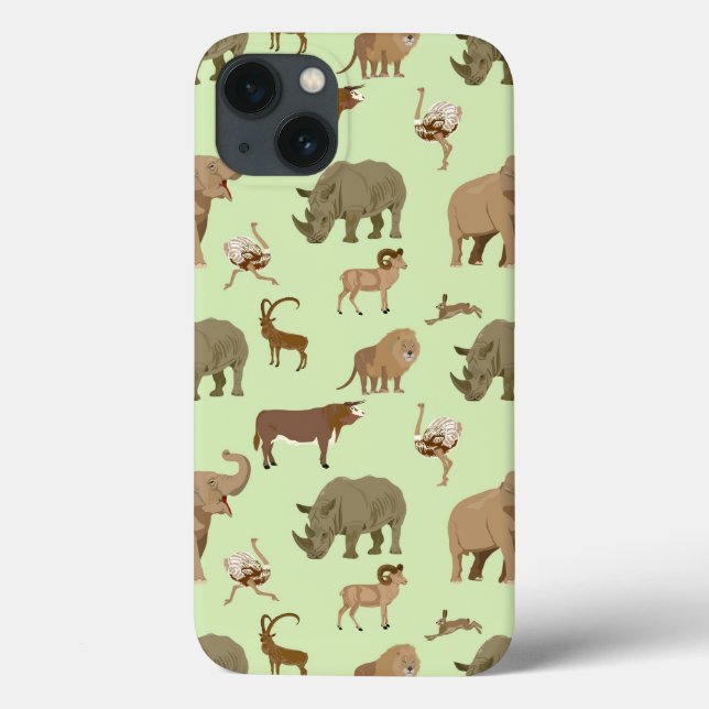 Wildtiere Case-Mate iPhone Hülle (Rückseite)