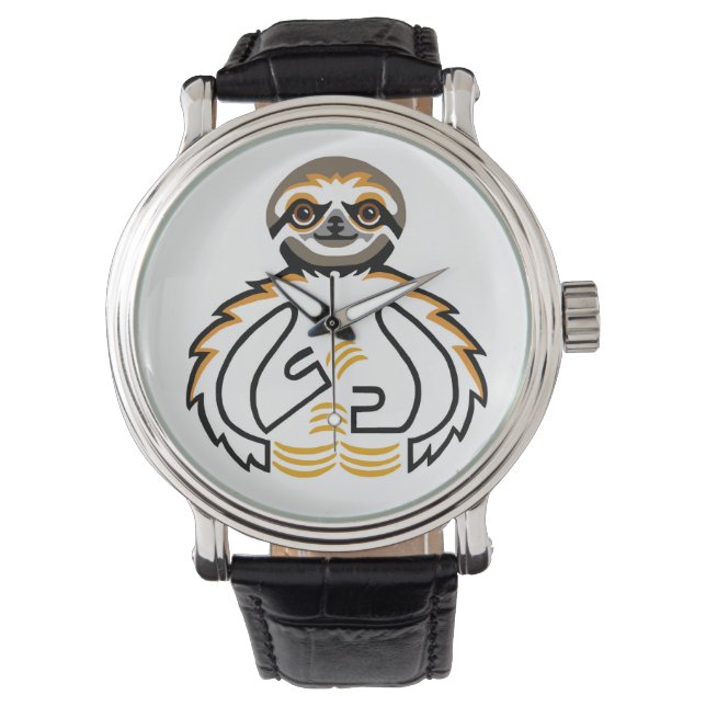 Wildtiere - Coole DreifachLANDSCHAFT - Natur - Armbanduhr (Vorderseite)