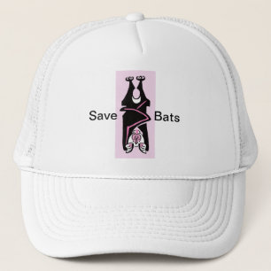 Wildtiere - Gerettet BATS - Tieraktivist - Rosa Truckerkappe