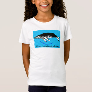Wildtiere - I Liebe Humpback WHALES - Ozeane T-Shirt