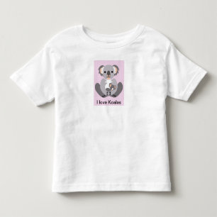 Wildtiere - I Liebe KOALAS - Aussie wild lebende T Kleinkind T-shirt