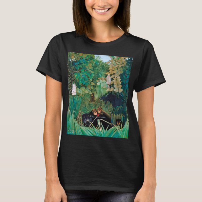 Wildtiere in tropischen Wäldern T-Shirt (Vorderseite)