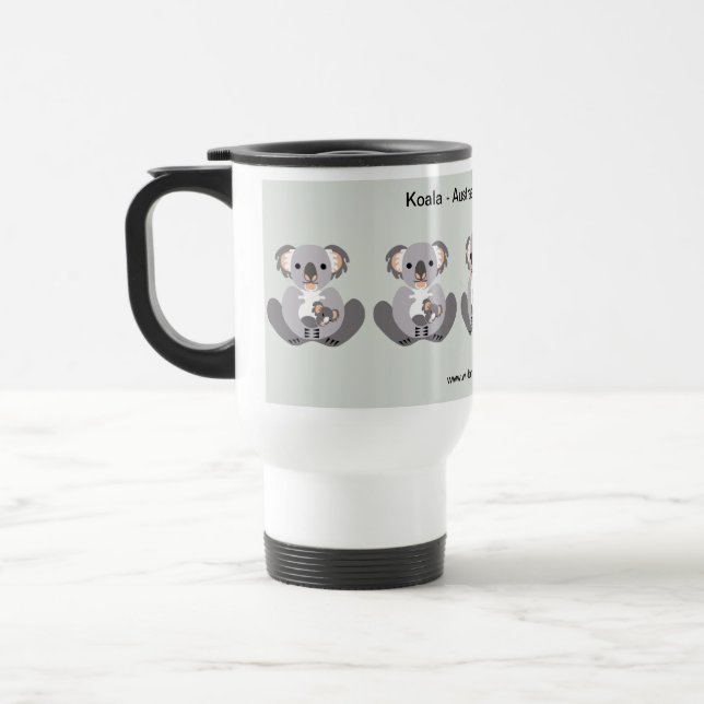 Wildtiere — KOALA - Natur - Erhaltung - Reisebecher (Links)