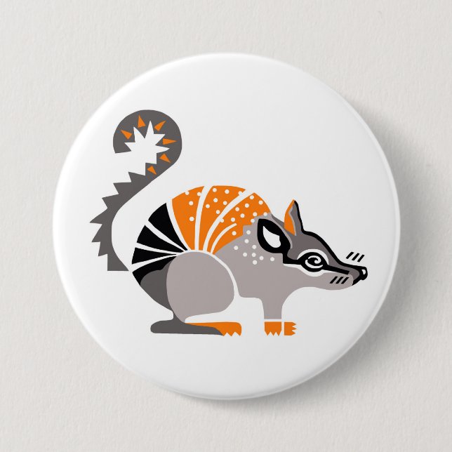 Wildtiere - NUMBAT - Marsupial - Wildtiere Button (Vorderseite)