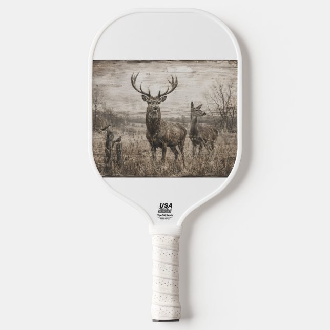 Wildtiere Pickleball Schläger (Vorderseite)