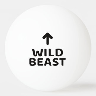 Wildtiere Tischtennisball