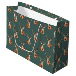 Wildtiere, Wasserfarbe Große Geschenktüte