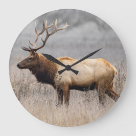 Wildtiere Wildtiere Naturbuck Große Wanduhr