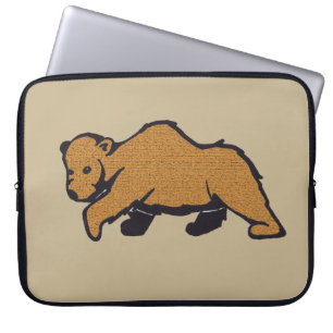 Wildtiere Zeichnend Braunbär Laptopschutzhülle