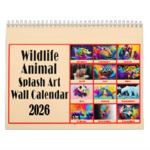 Wildtierliebhaber-Farbspritzer-Kunst 2026