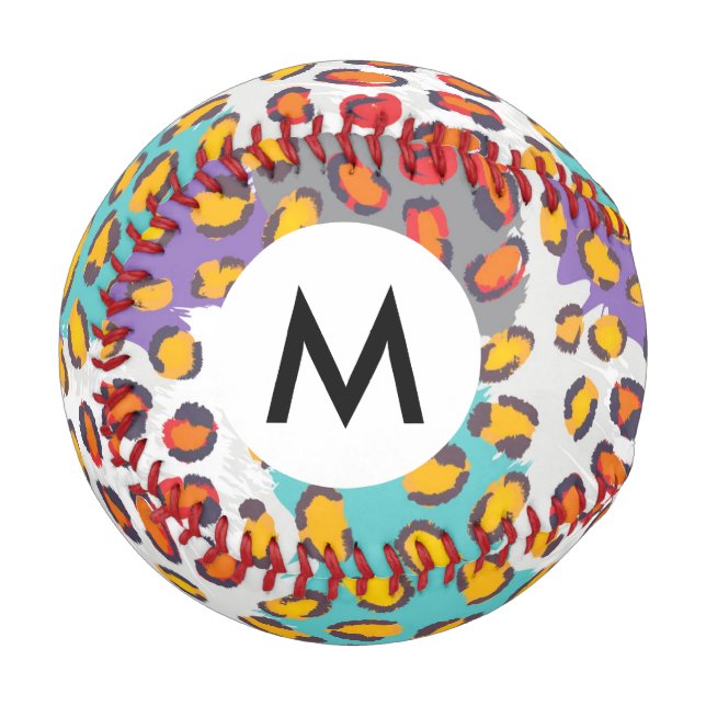 Wildtiermuster Baseball (Vorderseite Links)