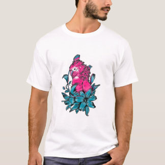 Wildvogel und Papagei-Art Spaß Hoodie unsexy T-Shi T-Shirt