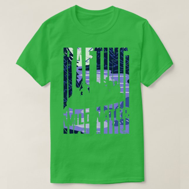 Wildwasserrafting T-Shirt (Design vorne)