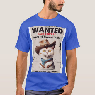 Wildwestkatze gewollt T-Shirt