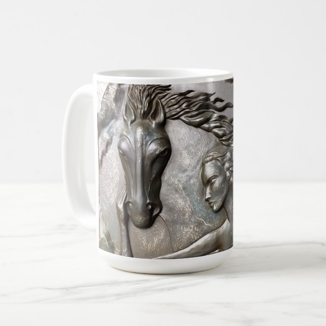 WildWind-Keramik-Tasse  Kaffeetasse (Vorderseite Links)