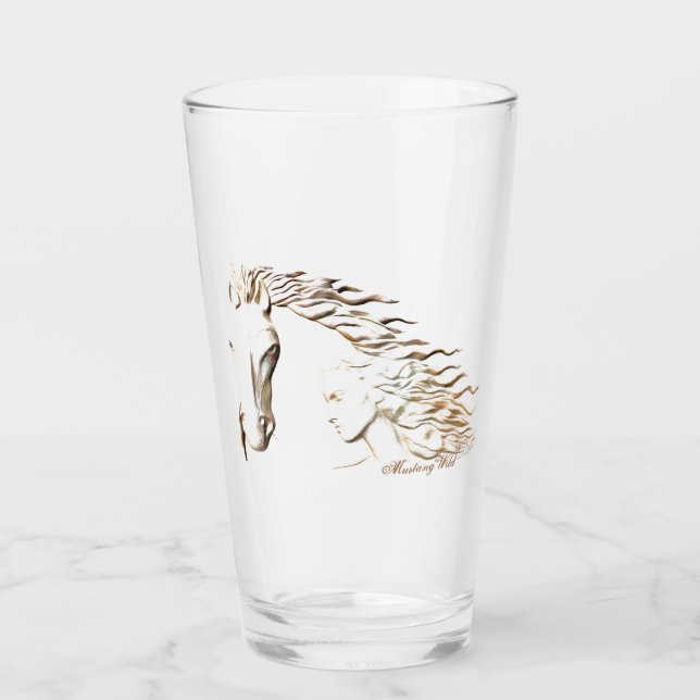 WildWind Trinkglas Glas (Vorderseite)