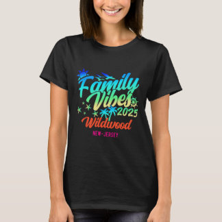 Wildwood Beach New Jersey Familienatmosphäre 2025 T-Shirt