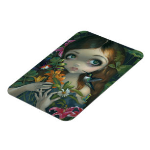 "Wildwood Blumenstrauß-" Flexmagnet Magnet