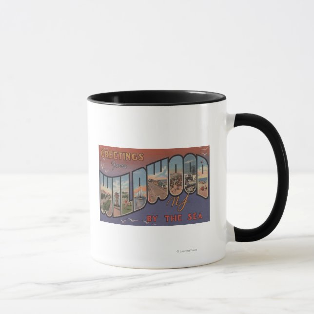 Wildwood-by-the-Sea, New Jersey 2 Tasse (Rechts)