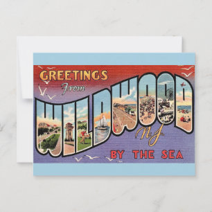 Wildwood By the Sea Postkarte