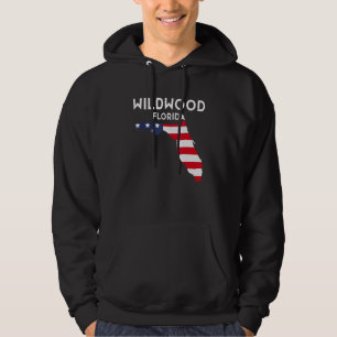 Wildwood Florida USA Bundesstaat Amerika Reisen Fl Hoodie