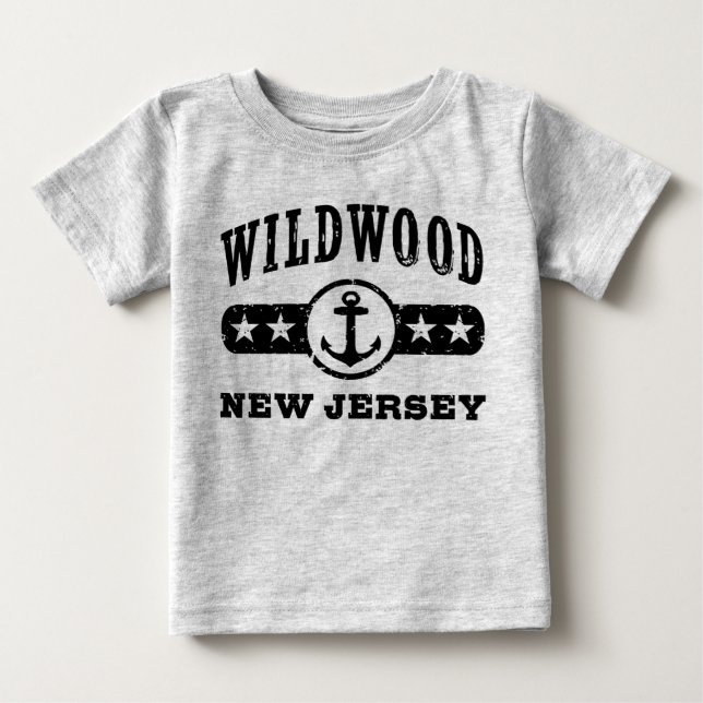 Wildwood New Jersey Baby T-shirt (Vorderseite)