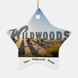 Wildwood New-Jersey Verzierung Keramik Ornament