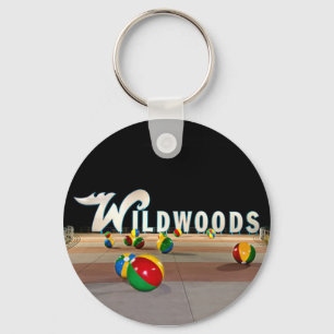 Wildwood Sign in Wildwood New Jersey Schlüsselanhänger