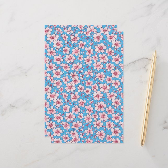  Wildwood Whispers Briefpapier (Vorderseite/Rückseite Beispiel)