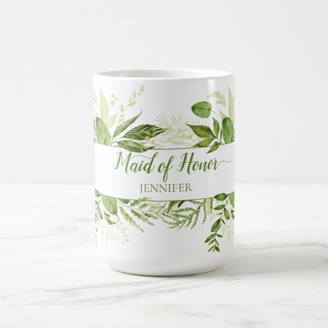 Wildwoods Botanical Maid of Honor Mug (Centre)