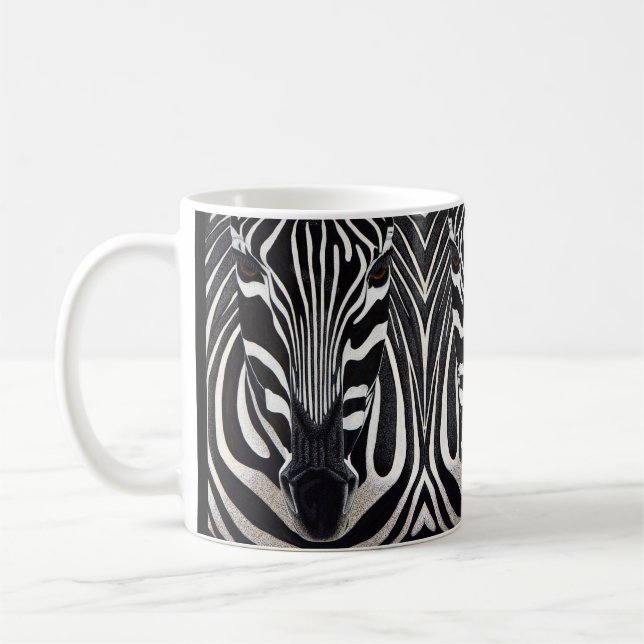 Wildzebra Kaffeetasse (Links)