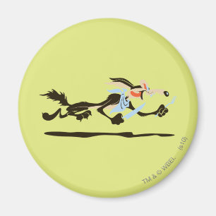 WILE E. COYOTE™ beim Abendessen jagen Magnet