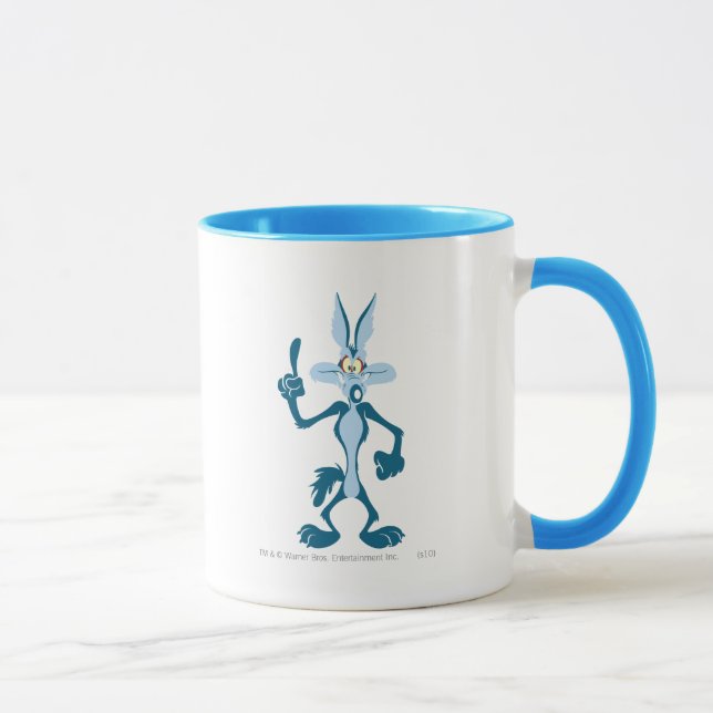 WILE E. COYOTE™ Blue Aha! Tasse (Rechts)