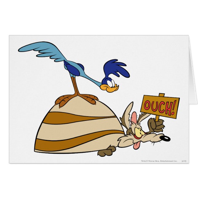 WILE E. COYOTE™ et ROAD RUNNER™ Boulder (Devant horizontal)