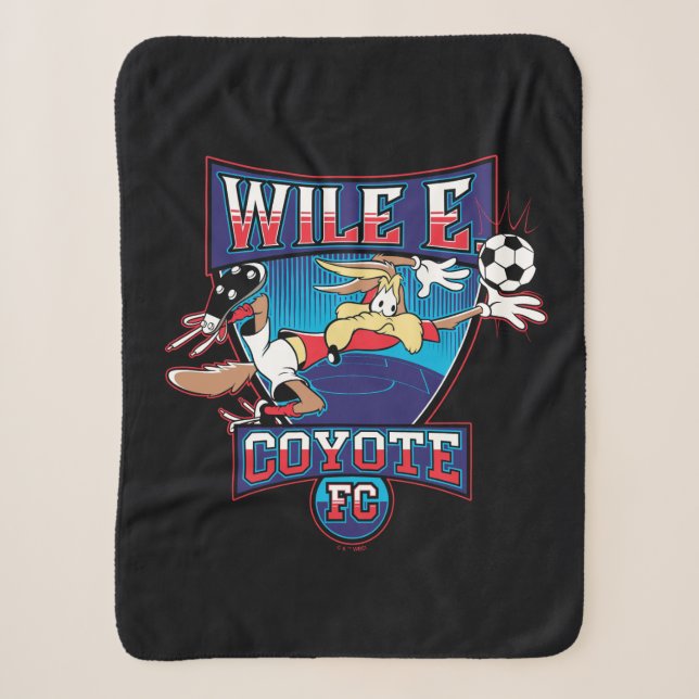 WILE E. COYOTE™ Football Club Badge Sherpadecke (Vorderseite)