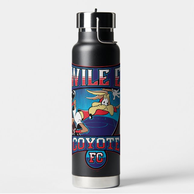 WILE E. COYOTE™ Football Club Badge Trinkflasche (Links)