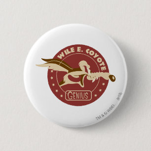 Wile E. Coyote Genie Button