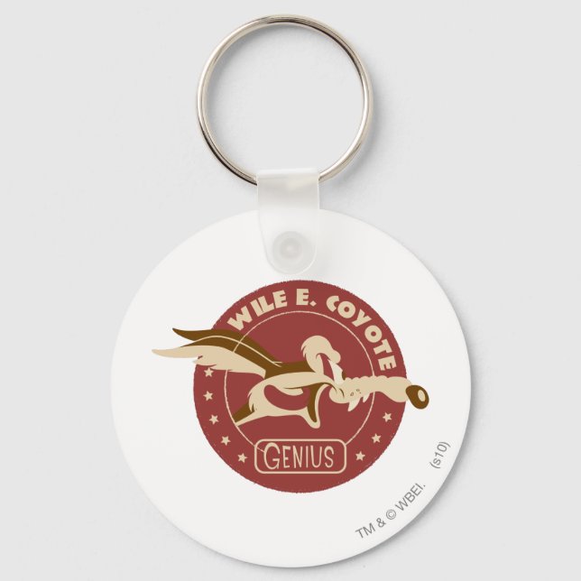 Wile E. Coyote Genius Schlüsselanhänger (Vorderseite)