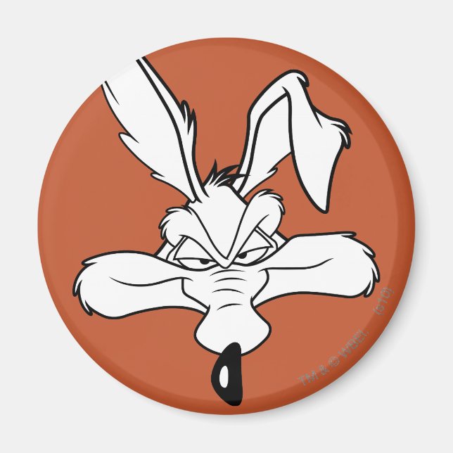 WILE E. COYOTE™ Happy Head Shot Magnet (Vorne)