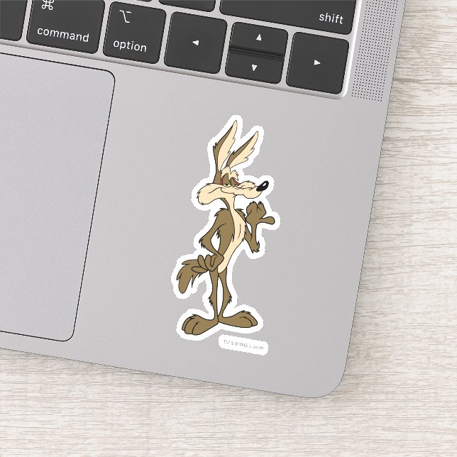 WILE E. COYOTE™ Looking Proud Aufkleber (Detail)