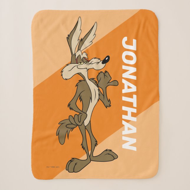WILE E. COYOTE™ Looking Story Sherpadecke (Vorderseite)