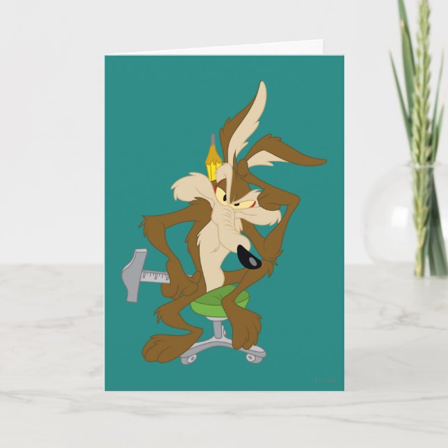 WILE E. COYOTE™ Planung Karte (Vorderseite)